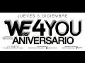 We party cuarto aniversariojueves 5 diciembre la riviera