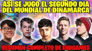 ASI FUE EL SEGUNDO DIA DEL MUNDIAL DE FNCS EN DINAMARCA | RESUMEN DE ENDGAMES COMPLETO