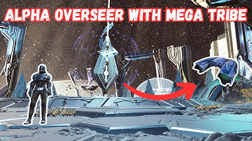 ARK Survival Ascended - Official PVP Defeating TEK CAVE with MEGA TRIBE