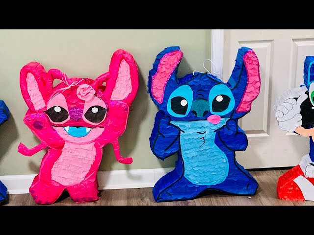 Cómo hacer una piñata de stitch paso a paso 