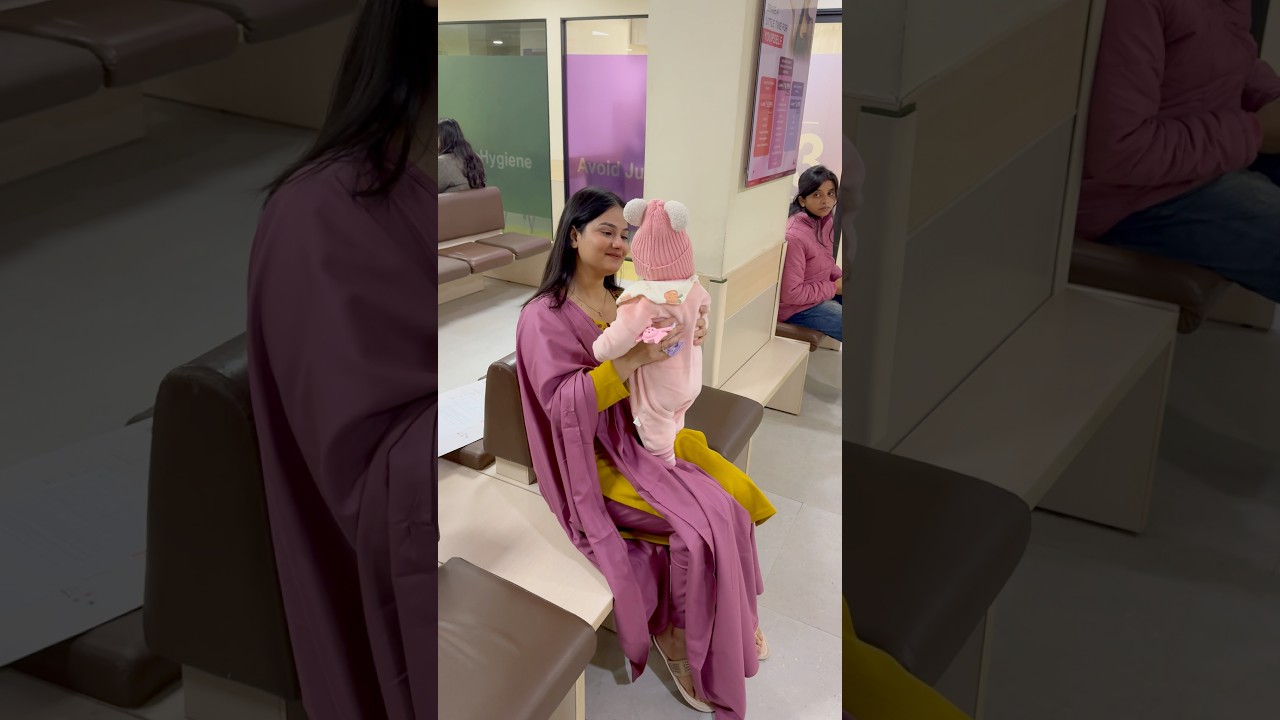 Vaccination Day | ￼6 Months | Arshi Saifi