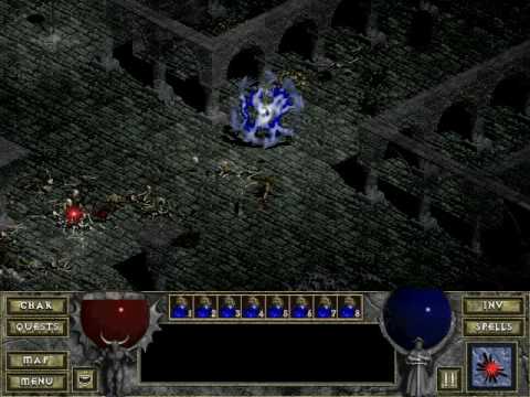 Diablo 1 spells - Blood Star (by Decimius)