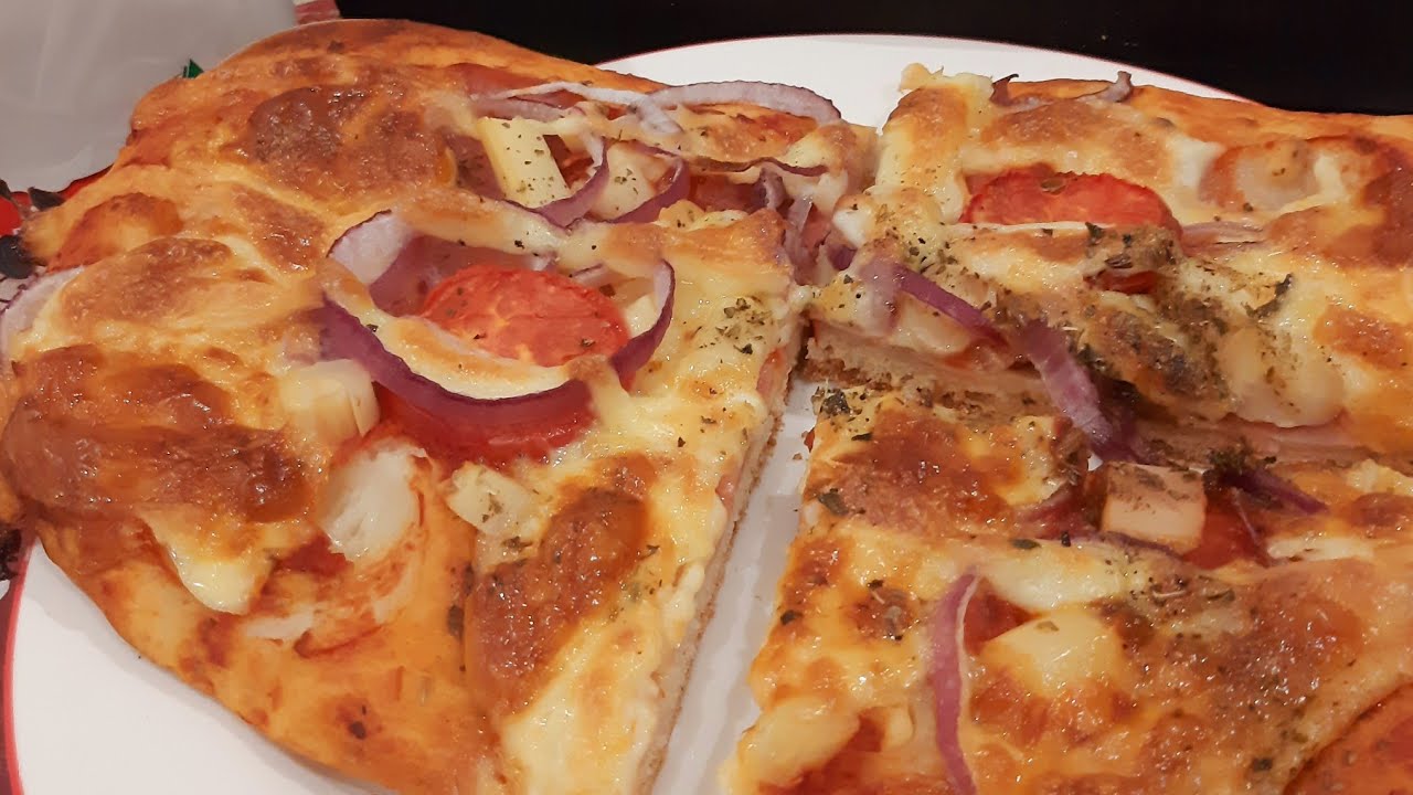 Pizza casera🍕😋