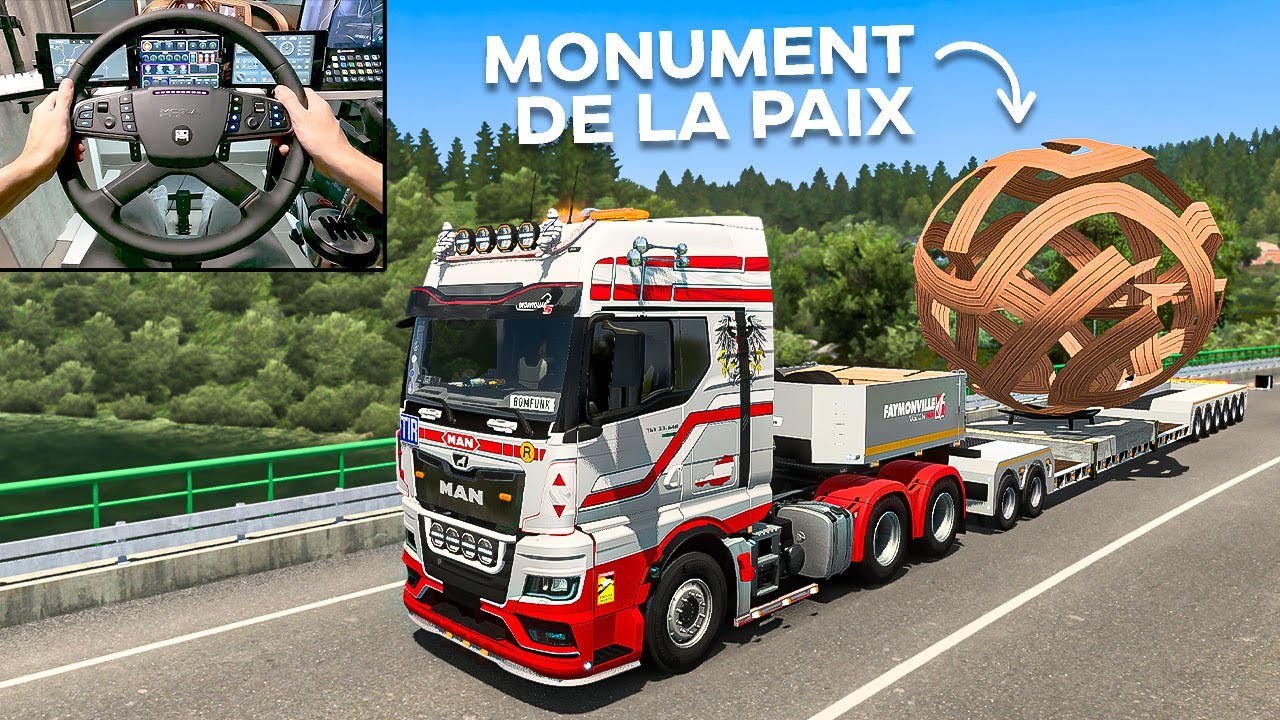 LIVRAISON SPCIALE   MONUMENT DE LA PAIX Euro Truck Simulator 2