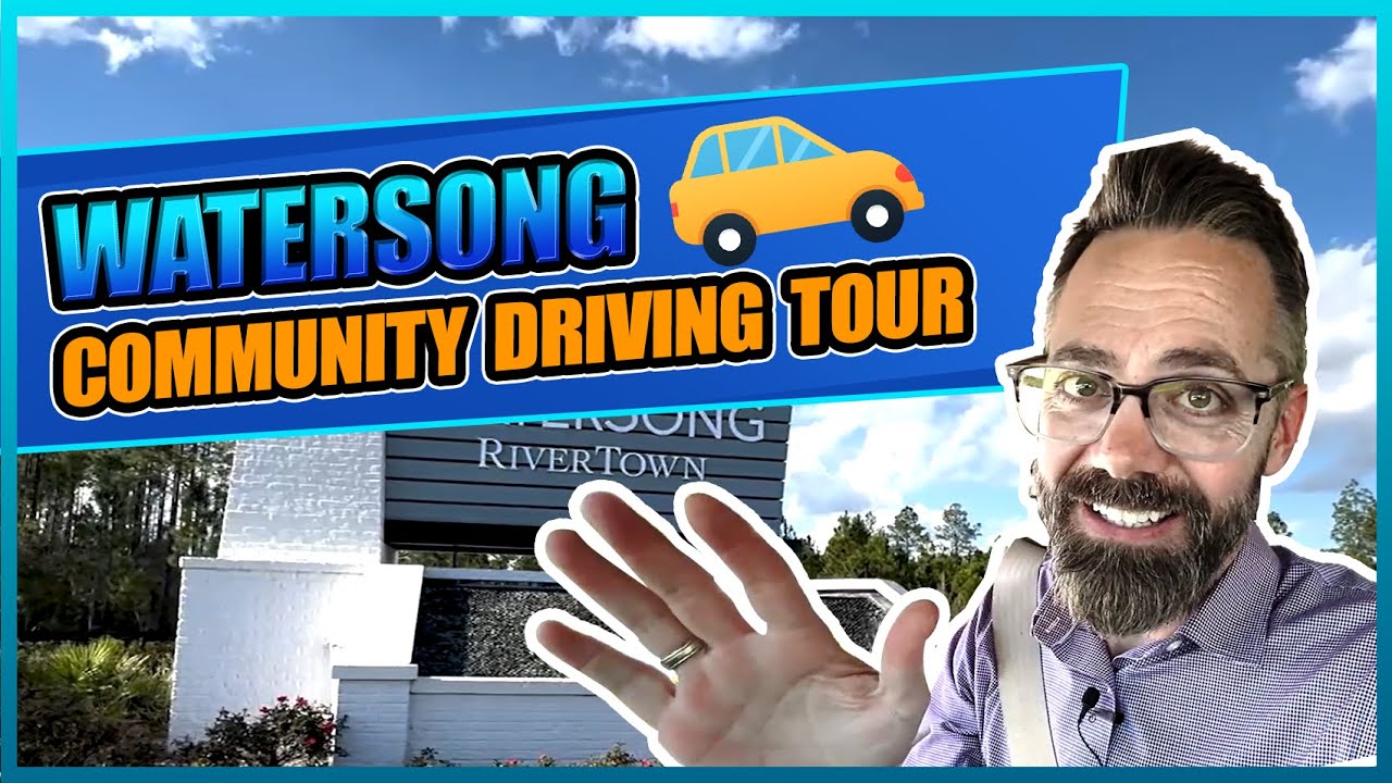 Watersong Community Drive Through Tour | Watersong at RiverTown | St Johns County 55+ Community