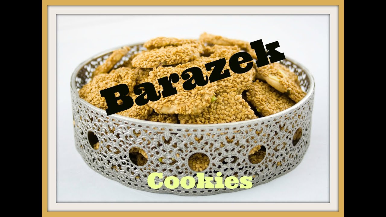 MIDEAST COOKIES WITH PISTACHIO, SESAME, HONEY- 