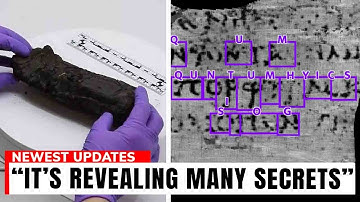 Quantum AI Decodes Vesuvius Scroll — Scientists REFUSE To Discuss What Romans Knew