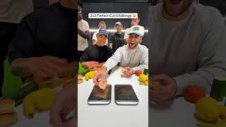 Perfect cut Challenge #challenge #games #shorts