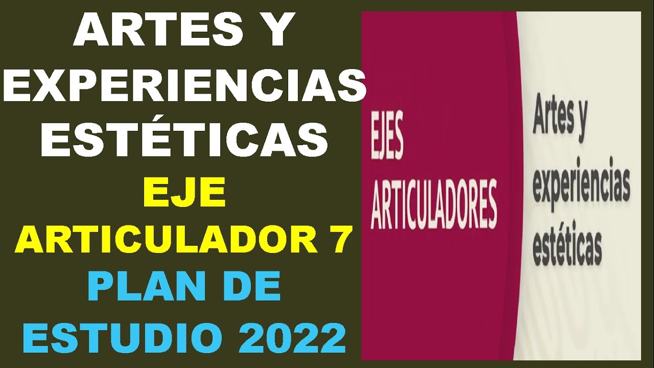 Artes Y Experiencias Estéticas Plan 2022