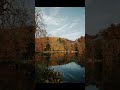 Autumn Reflections by the Quiet Lakeside