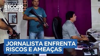 Jornalista denuncia as acoes de faccoes criminosas na fronteira entre Brasil e P