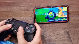 How To Use A PS4 Controller On Fortnite Mobile (2022) screenshot 1