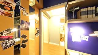 The Sandstone at Portico | Three Bedroom Model Unit Bedroom 1