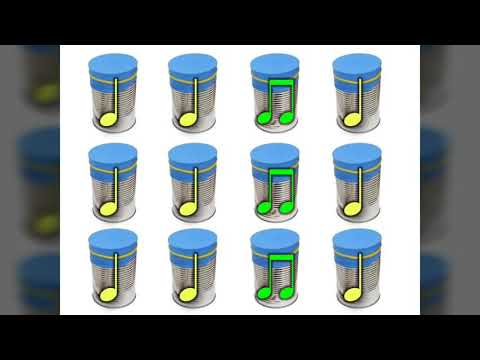 Virtual Music Class - Rhythm game: Playing "Bingo"