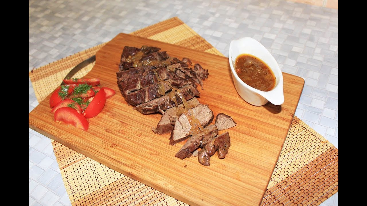 Косуля, запеченная в пивном соусе в духовке