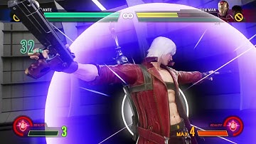 MARVEL VS. CAPCOM: INFINITE Dante day 1 combo