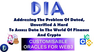 Can #DIA rise to the top of #crypto cross-chain data & become the #web3 #Oracle platform of choice?