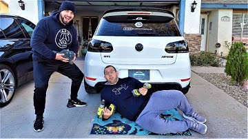 HOW TO INSTALL A MAXTON DESIGN-REAR BUMPER SPLITTER  ON VW GOLF GTI MK6 EXTREMELY DETAILED