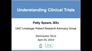 Understanding Clinical Trials - P. Spears - 20190426