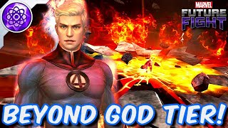 HUMAN TORCH is a oneshot GOD!! INSANE DAMAGE COMBO - Marvel Future Fight