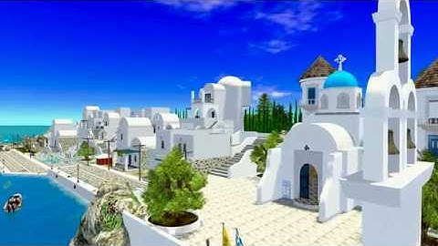Greek Islands in Second Life