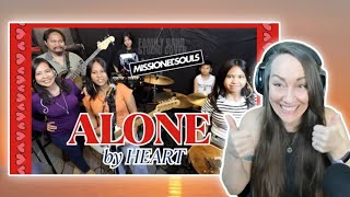 They sang the heck outta this! | ALONE by Heart | MISSIONED SOULS | GenX Reacts!