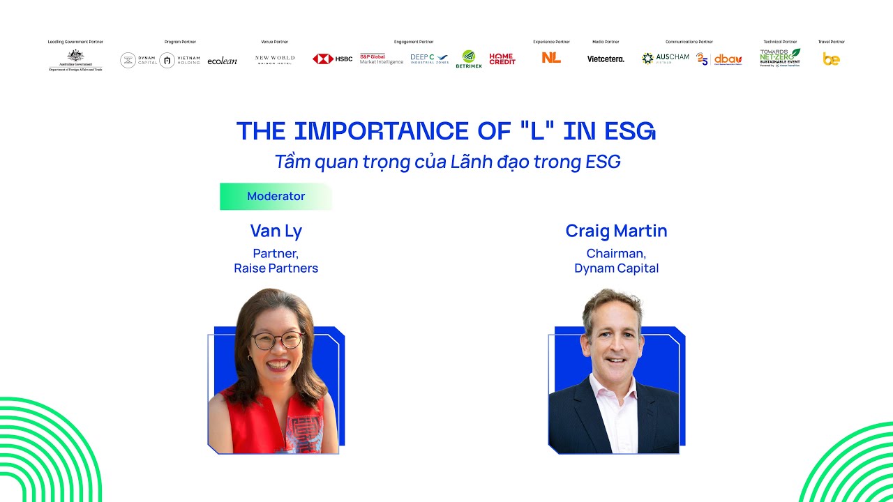 Fireside Chat: The Importance of Leadership in ESG Fireside Chat: The Importance of Leadership in ESG