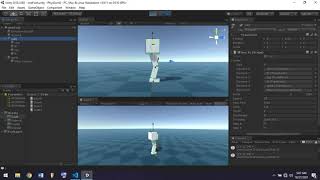 Procedural Human Walk (One Legged) - Unity Dream Project