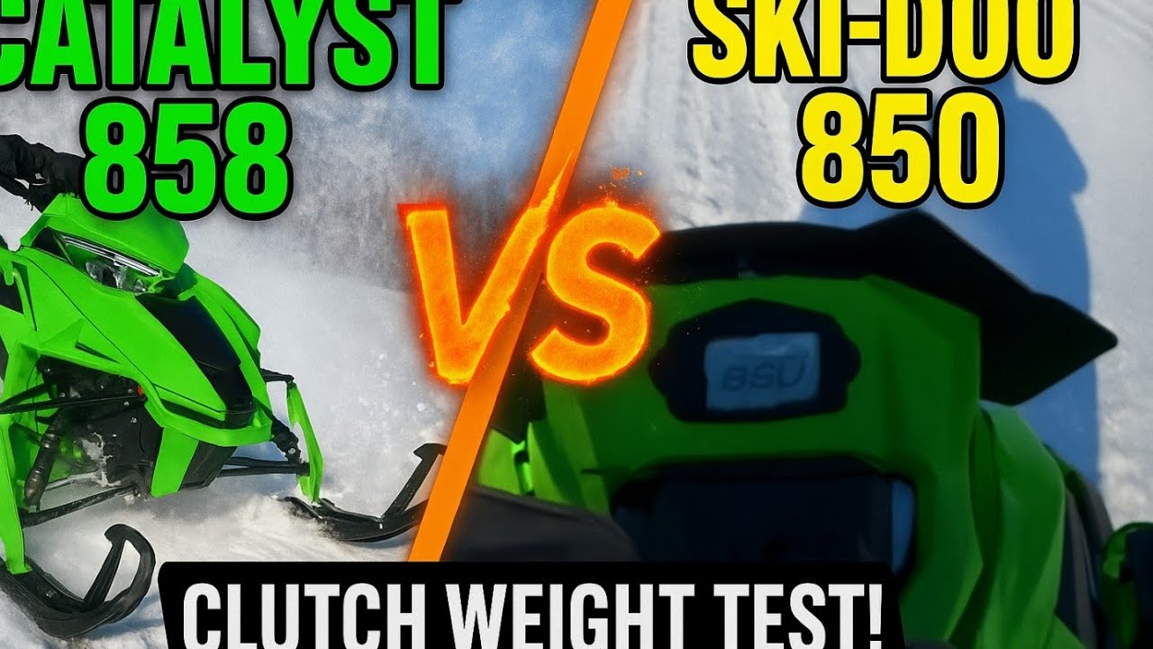 catalyst 858 rxc races ski doo 850 xrs - YouTube