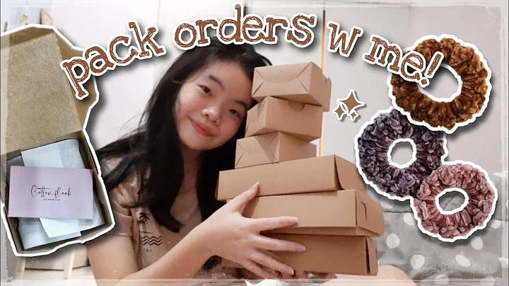 Efficiently Prepare & Pack Orders: Crochet Business Vlog