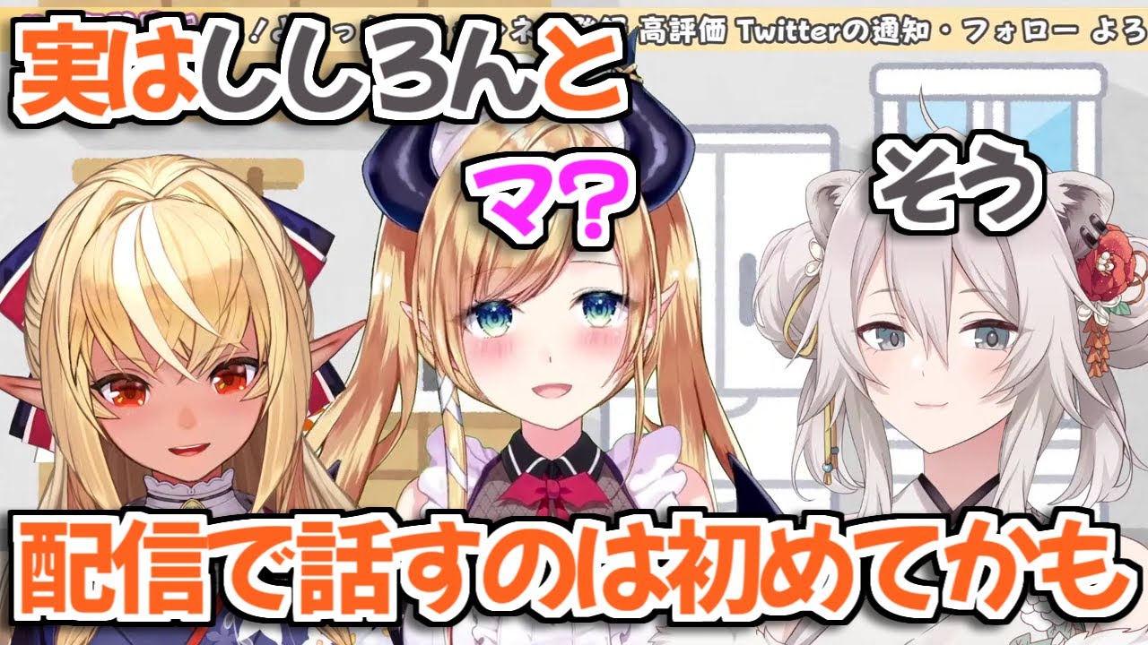 【ホロライブ切り抜き】実は配信で喋ることはあんまりないフレアとししろん【不知火フレア 獅白ぼたん】