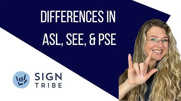 DIFFERENCES ASL, SEE, & PSE // SIGN LANGUAGE WITH SIGN TRIBE // ASL FOR AUTISM & DISABILITIES