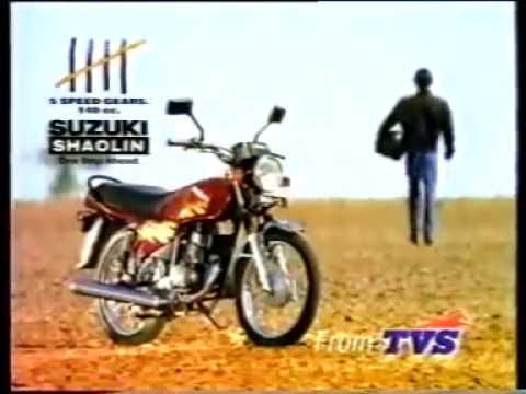 2 stroke bike: suzuki shaolin ad