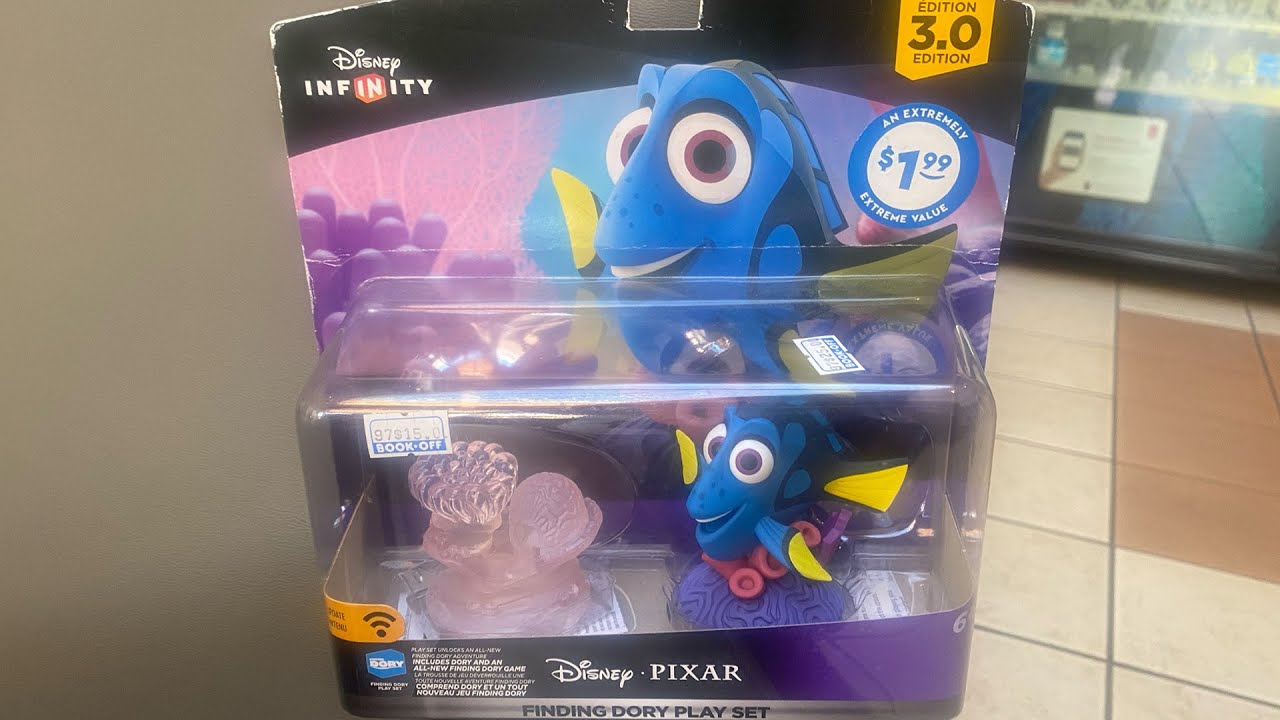 GETTING FINDING DORY DISNEY INFINITY 3.0 PLAY SETS AT BOOK OFF LAKEWOOD CENTER