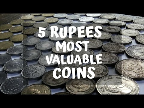 5 Rs Most Valuable Indian Commemorative Coins | Most Valuable