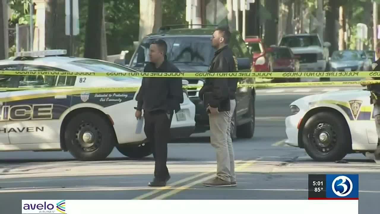 1 killed, 1 hospitalized in New Haven domestic shooting - YouTube