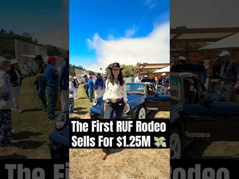 This RUF Rodeo Sold For 1 25M 