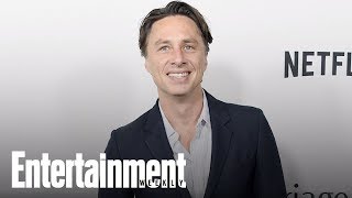 Zach Braff On Why Anne Hathaway's Dad Almost Fought Him At 'Les Mis' Premiere | Entertainment Weekly