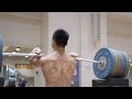 Lu xiaojun road to paris week 7  200kg squat and deadlift