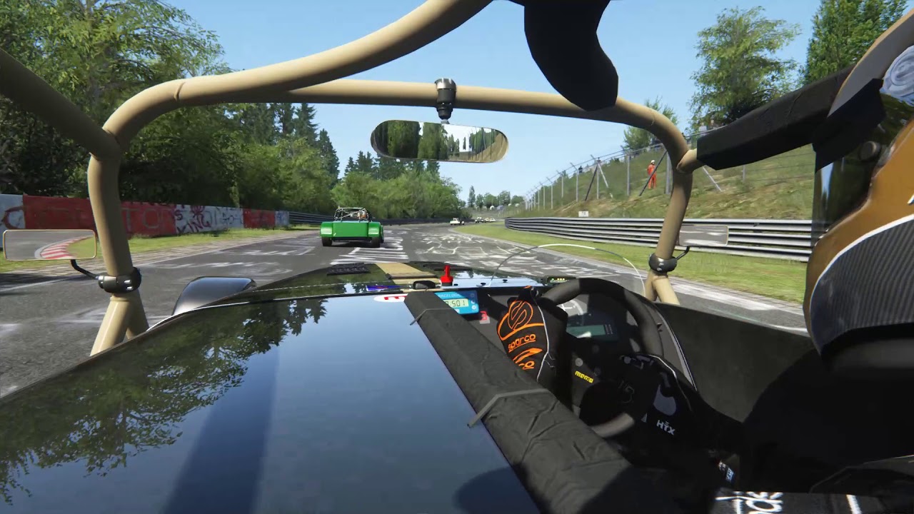 Assetto Corsa OnBoard Caterham Seven 420R AI Race Nurburgring