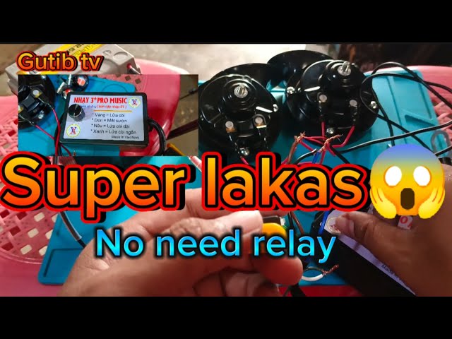 How to install nhay 3+pro music no need relay super lakas😱#gutib tv class=