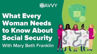 What Every Woman Needs to Know About Social Security with Mary Beth Franklin