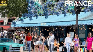 1 July 2025  PARIS 🇫🇷 🔥FRANCE 4K HDR WALK SUMMER SEASON THROUGH PARIS STREET WALK