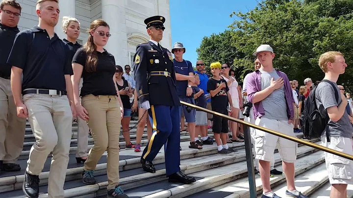 Tomb of the Unknown Solider Laying of the Wreath-C...