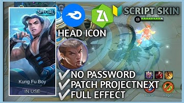 SCRIPT SKIN CHOU FURIOUS TIGER REVAMPED•NO PASSWORD•FULL EFFECT•NO BANNED•[MLBB]