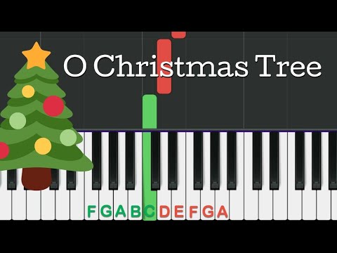 o-christmas-tree:-easy-piano-tutorial-with-free-sheet-music