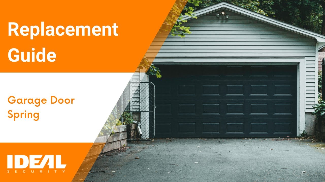 Replacement Garage Door Spring, How To Determine Correct Garage Door Spring