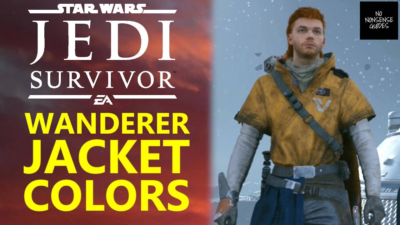 Jedi Survivor Wanderer Jacket Colors Location - YouTube