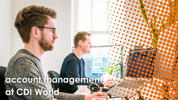 Account Management at CDI World