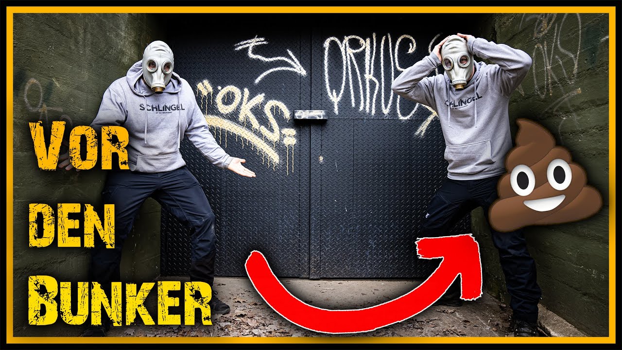 Haterangriff am Prepper Bunker! 💩 vorm Bunker! 🤮 - Outdoor Bushcraft Deutschland